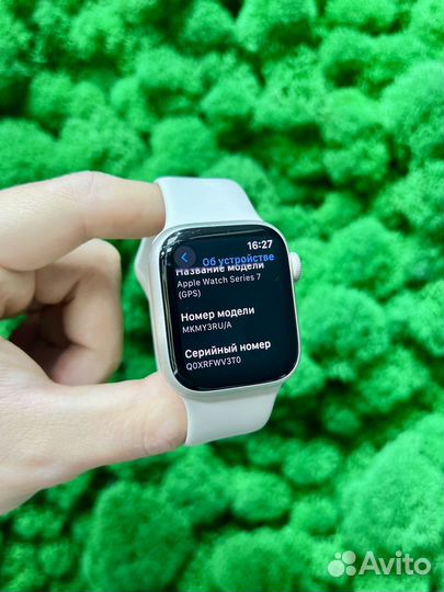 Часы apple watch 7 41 mm (оригинал, комплект)