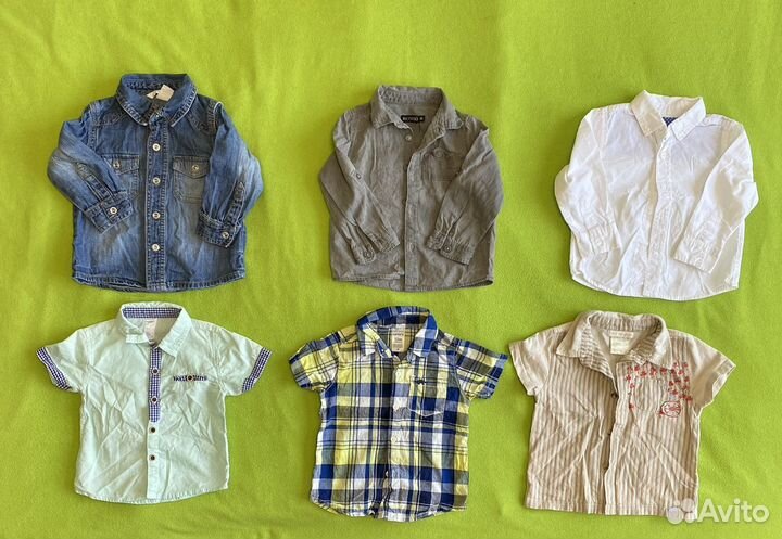 Фирменные вещи на мальчика 80 размера