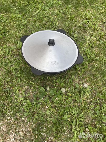 Казан чугунный 12 литров