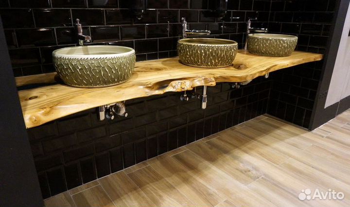 Столешница из дерева Слэб