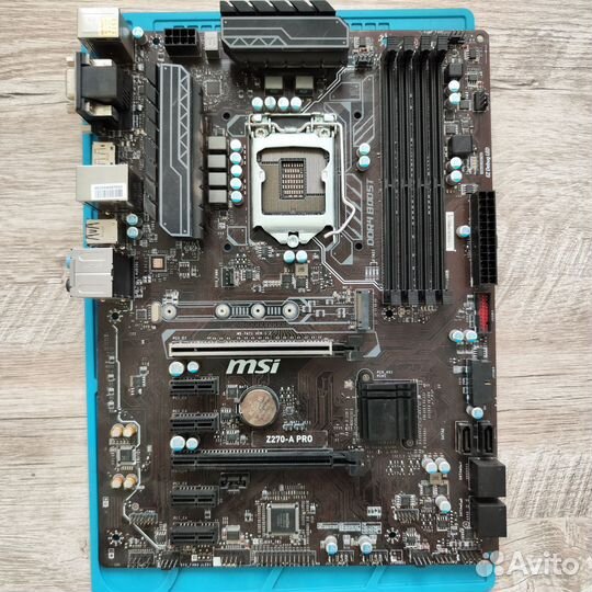 Z170, z270, i5 6500, g4400, DDR4