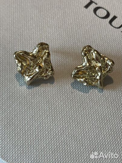 Серьги в стиле Celine YSL