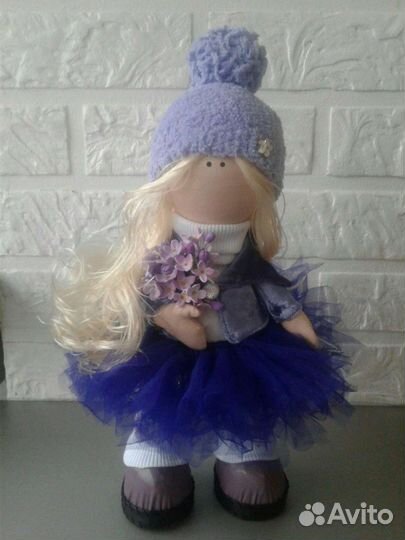 Кукла интерьерная текстильная