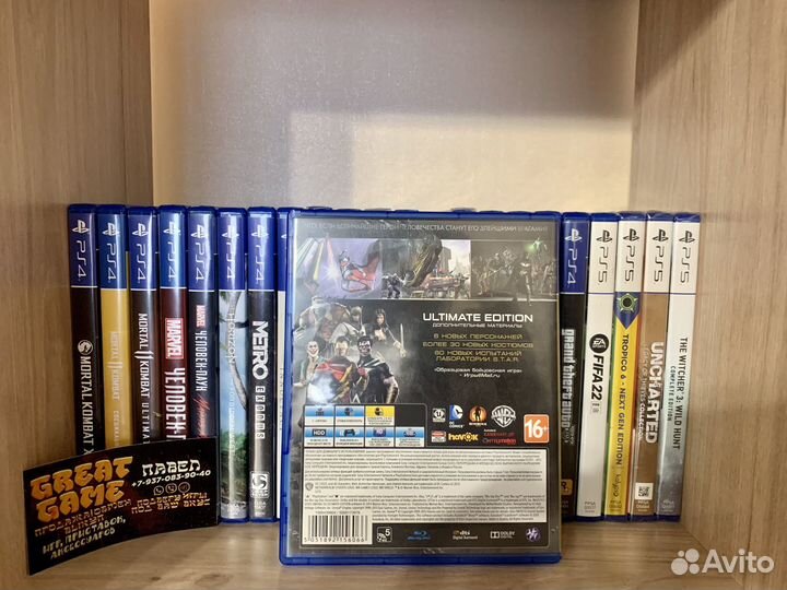 Игры PS4: Injustice: Gods Among Us