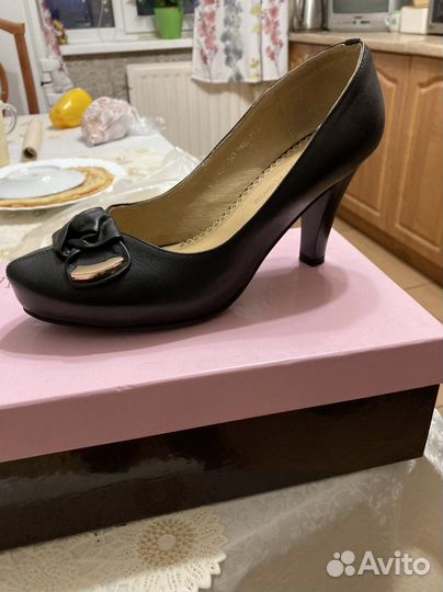 Туфли женские 37 размер натуральная кожа