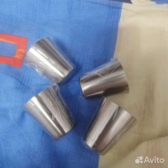 Рюмки металлические