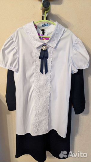 Блуза школьная новая для девочки