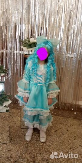 Костюм Мальвины 116-122