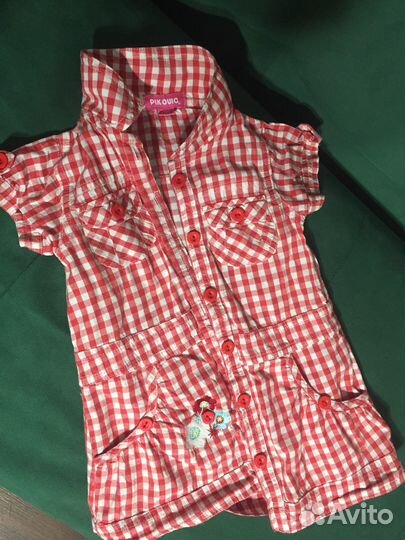 Платье для девочки 92