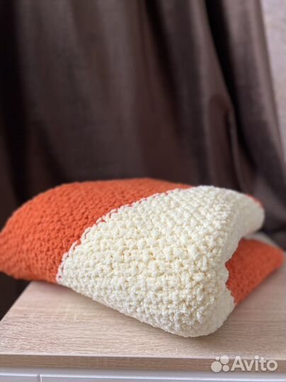 Плед детский вязаный ручная работа