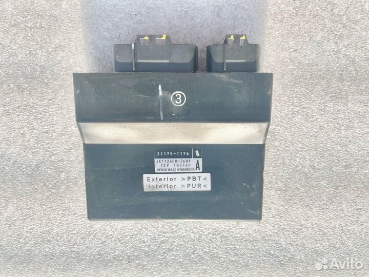 Kawasaki Ninja 650 R 2018 мозги