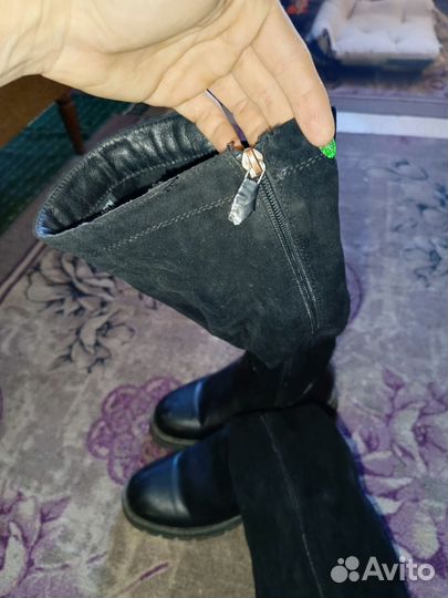 Сапоги зимние женские бу 37