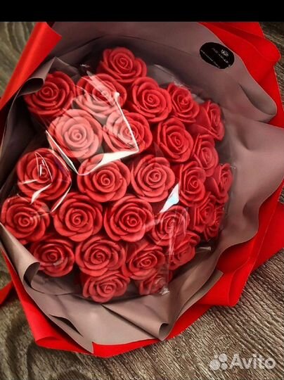 Съедобные букеты из шоколада