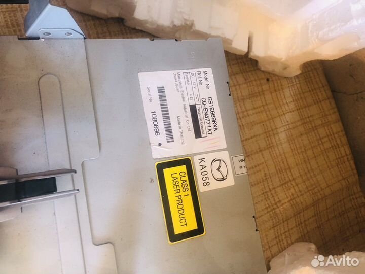 Магнитола mazda 6 штатная