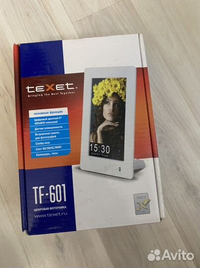 Цифровая фоторамка texet