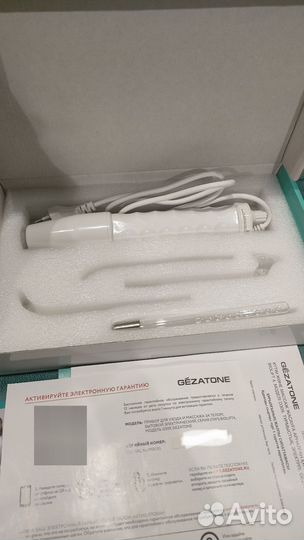 Дарсонваль Gezatone biolift 4 насадки новый