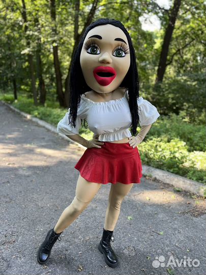 Поздравление от Джессики, ростовая кукла, стриптиз