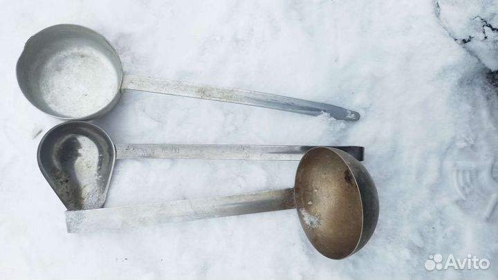 Половник СССР.сковорода.латка. кастрюли