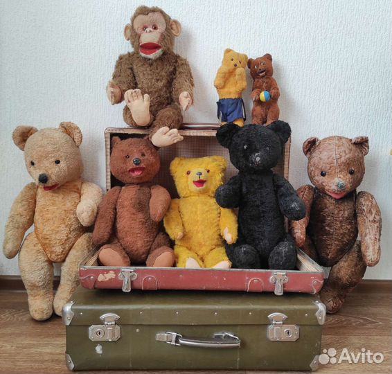 Плюшевые игрушки СССР