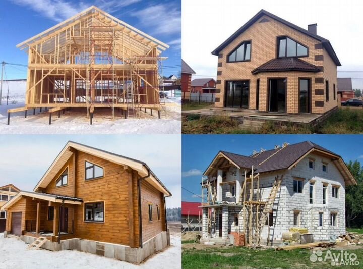 Строительства и реконструкция домов дач