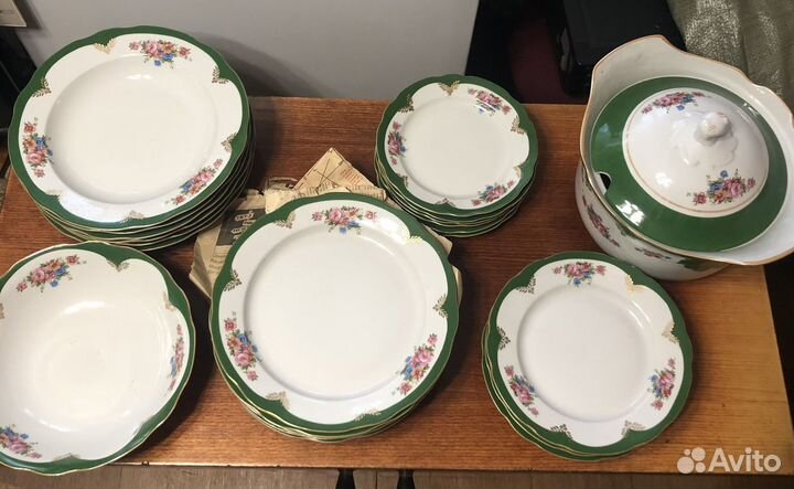 Столовый сервиз Дулево на 6 персон 32 предмета