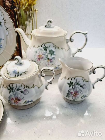 Сервиз чайный фарфоровый от Oscar Schlegelmi