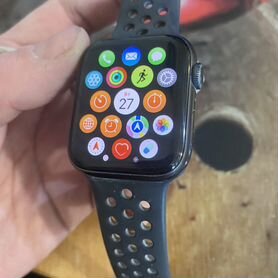 Часы apple watch se 44 mm nike edition