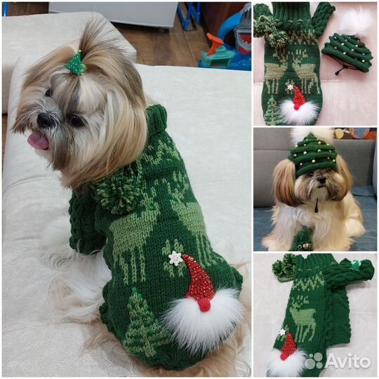 Вещи вязанные для питомцев