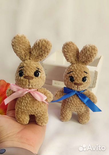 Вязаные игрушки ручной работы