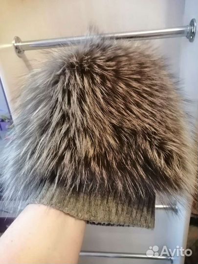 Шапка зимняя меховая женская