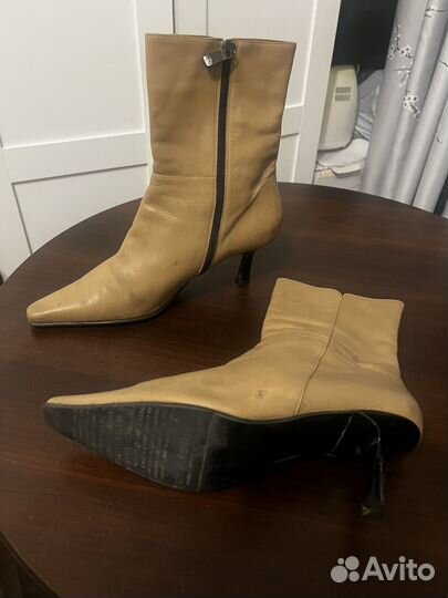 Полусапоги натуральная кожа 39