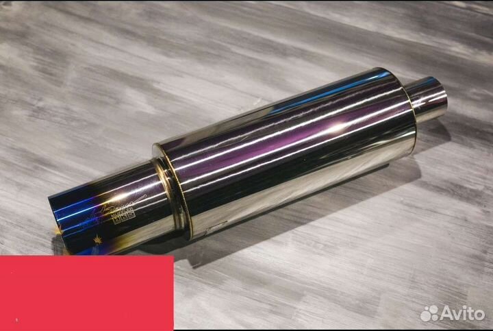 Банка глушителя hks