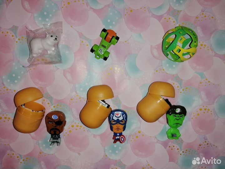 Игрушки из Киндера 2