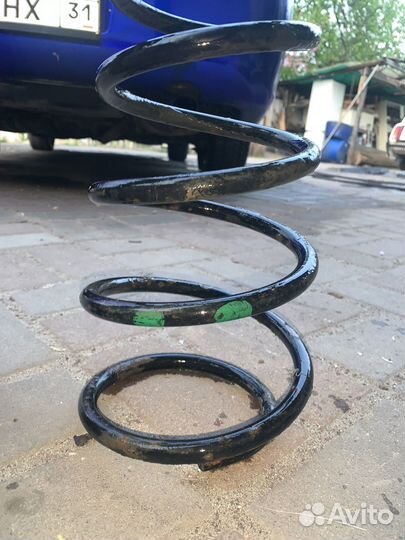 Амортизаторы и пружина задние