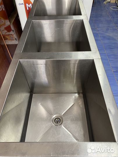 Ванна моечная нержавейка бу