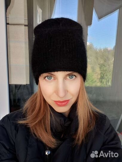 Шапка ручной работы из пуха норки