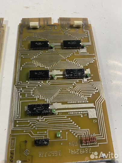 Платы компьютера двк, электроника-60, терминал