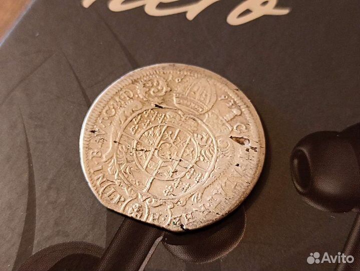 15 крейцеров 1693 епископство Бреслау RRR