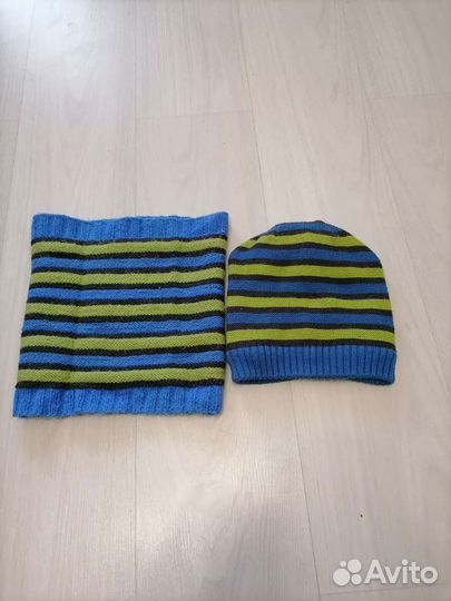 Шапка и снуд для мальчика