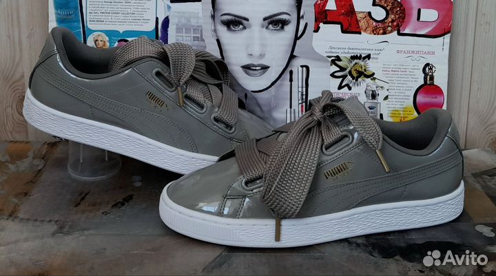 Кроссовки puma basket.Германия.Оригинал.Кожа.Новые