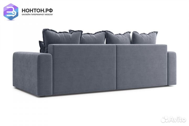 Диван тик-так Омега темно-серый