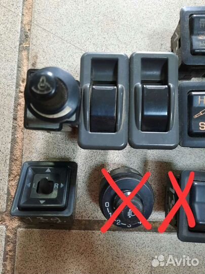 Кнопки управления Mitsubishi Pajero 2