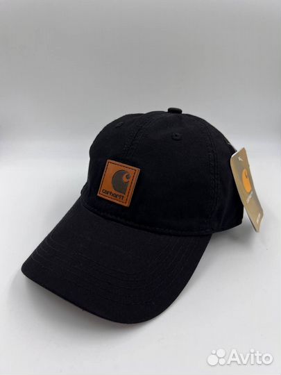 Кепка бейсболка Carhartt WIP черная 2024 классика