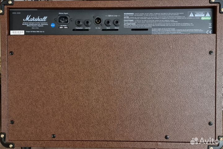 Комбоусилитель Marshall AS 50D