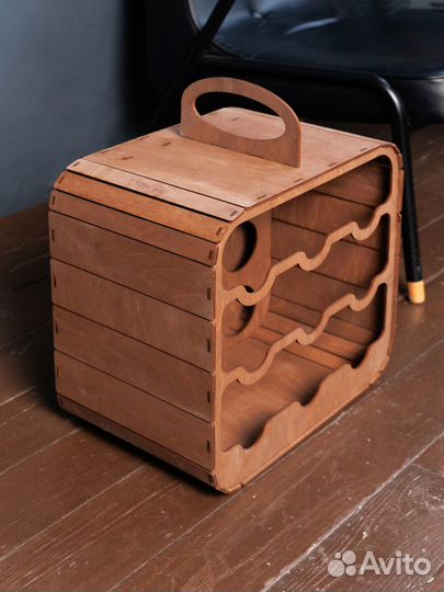 Мини бар пивница. Держатель для бутылок