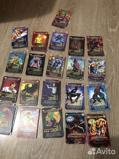 Карточки человек паук