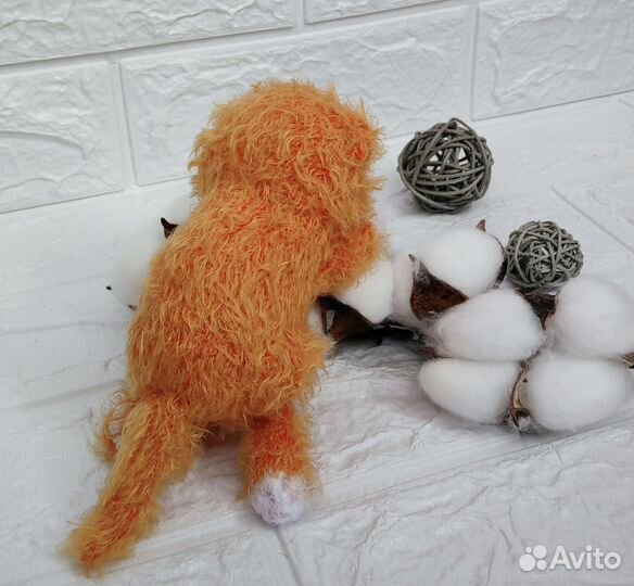 Вязаный котенок