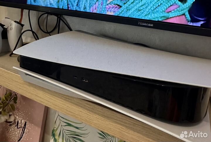 Sony playstation 5 ps5 с дисководом 2 джойстика