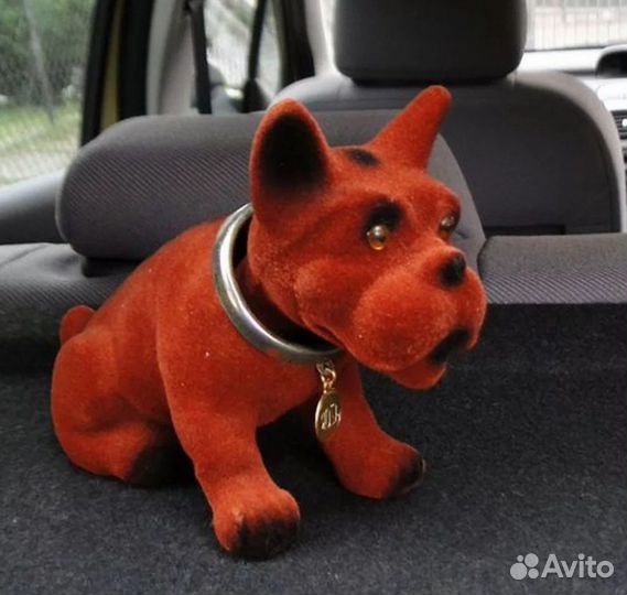 Собачка с качающейся головой СССР 1986г