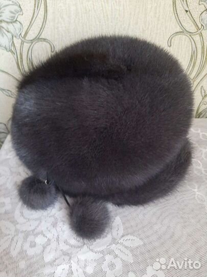 Шапка норковая женская